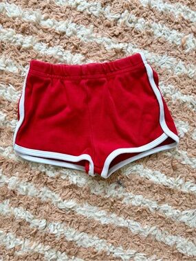 Vintage American Apparel Red Athletic Shorts